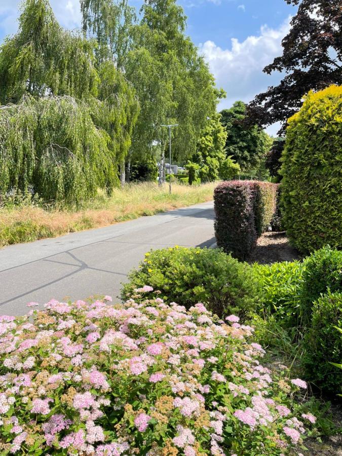 Apartment Ostersiek- Privater Eingang Mit Eigener Terrasse Bad Salzuflen Exteriör bild